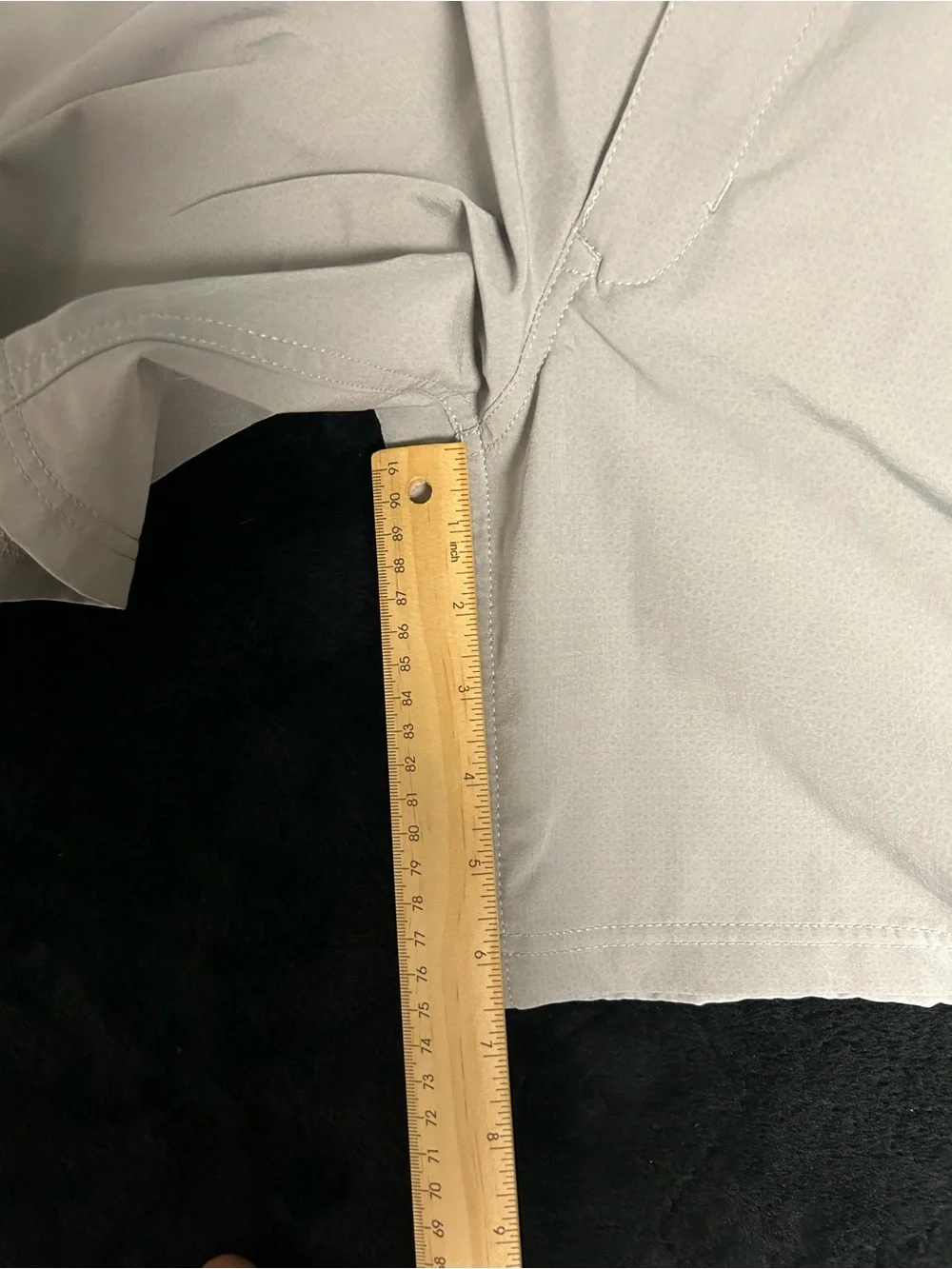 The North Face TNF FlashDry 29 (Fit 30W) Hiking Trek 6.5in Inseam Shorts Gray